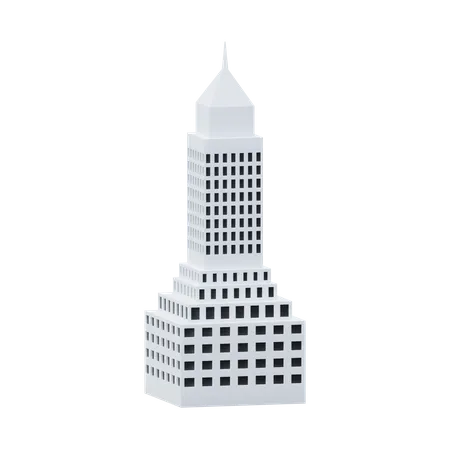 Chrysler Building  3D Icon