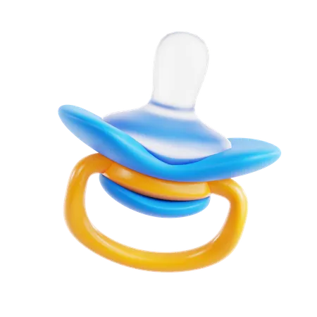 Chupete de bebe  3D Icon