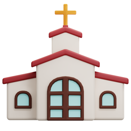 Church  3D Icon