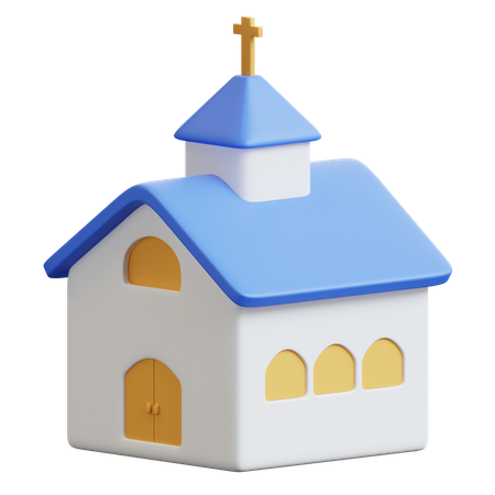 Church  3D Icon