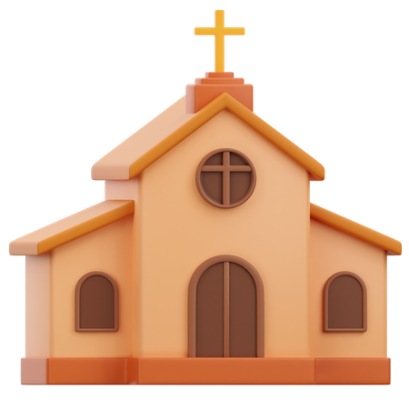 Church  3D Icon