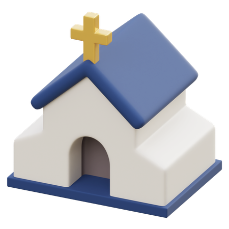 Church  3D Icon