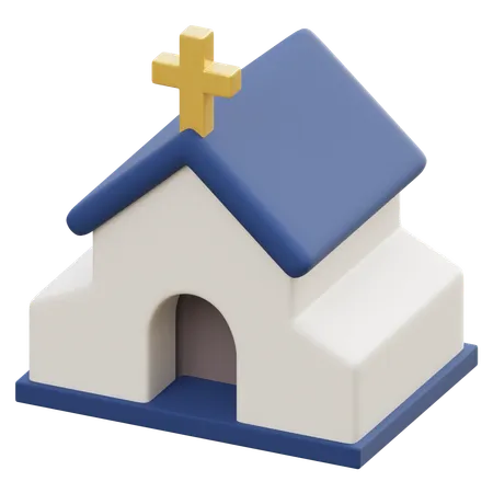 Church  3D Icon