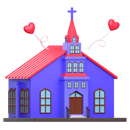 Church  3D Icon