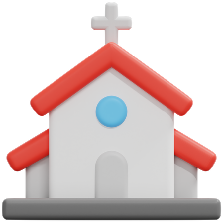 Church  3D Icon