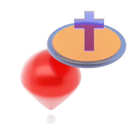 Church  3D Icon