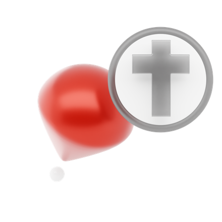 Church  3D Icon