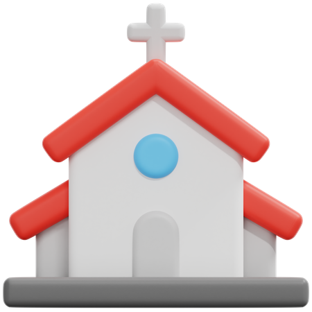 Church  3D Icon