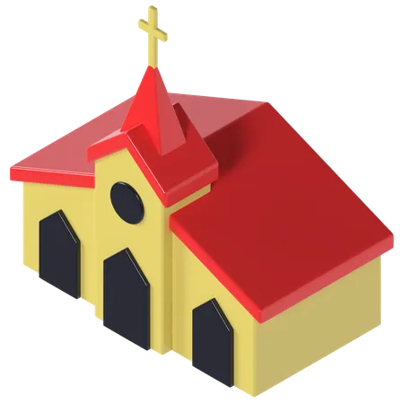 Church  3D Illustration
