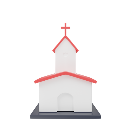 Church Building  3D Icon