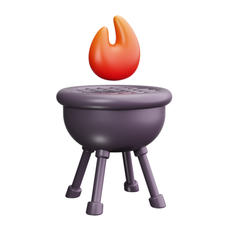 Churrasco  3D Icon