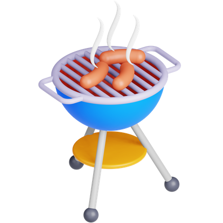 Churrasco  3D Icon