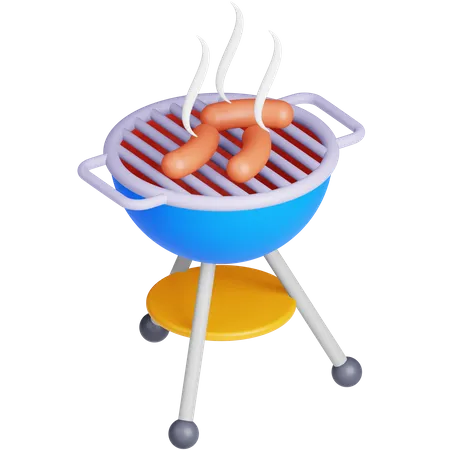 Churrasco  3D Icon