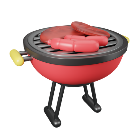 Churrasco  3D Icon