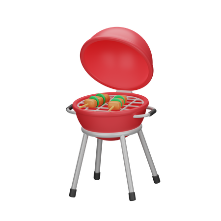 Churrasco  3D Icon