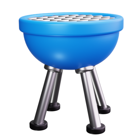 Cozinhar churrasco  3D Icon