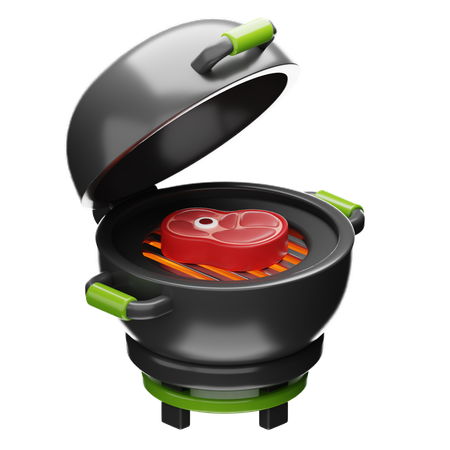 Churrasqueira  3D Icon