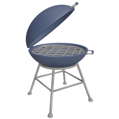 Grelha de churrasco  3D Icon