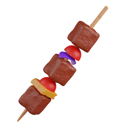 Churrasquinho  3D Icon
