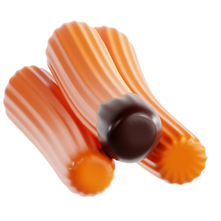 Churros  3D Icon