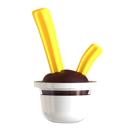 Churros  3D Icon