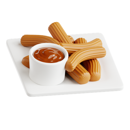 Churros  3D Icon