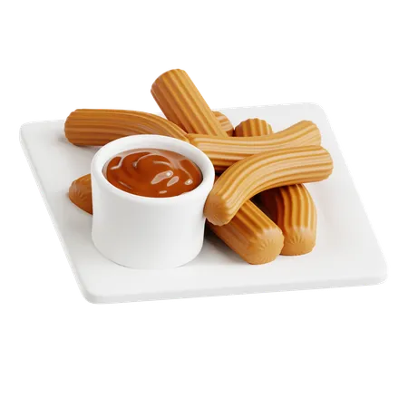 Churros  3D Icon