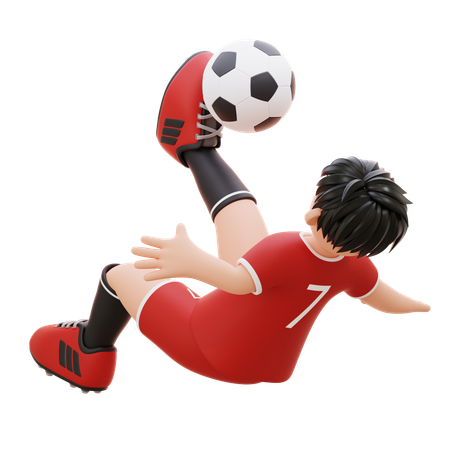 Chute a bola  3D Icon