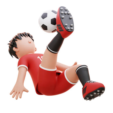 Chute a bola  3D Icon