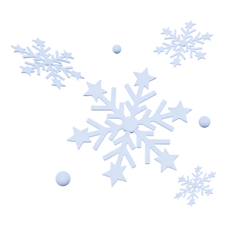 Chute de neige  3D Icon