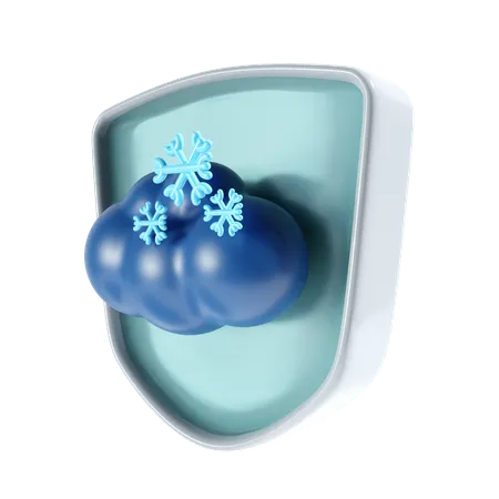 Chute de neige  3D Icon