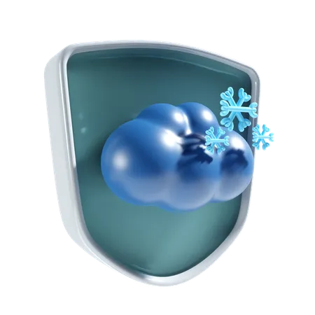 Chute de neige  3D Icon