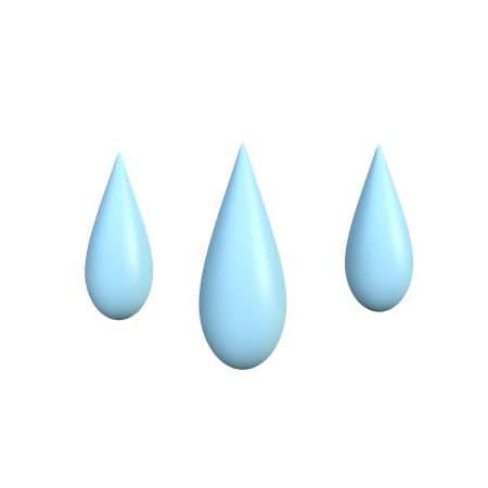 Chuva  3D Icon