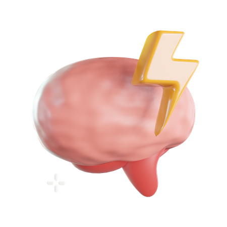Chuva de ideias  3D Icon