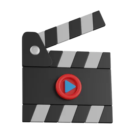 Ciak  3D Icon