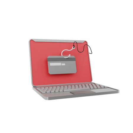 Phishing cibernético  3D Icon