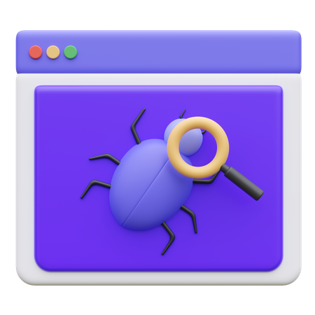 Cíber segurança  Ícone 3D