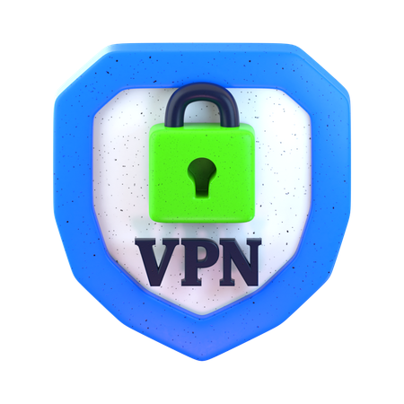 VPN cibernética  3D Icon