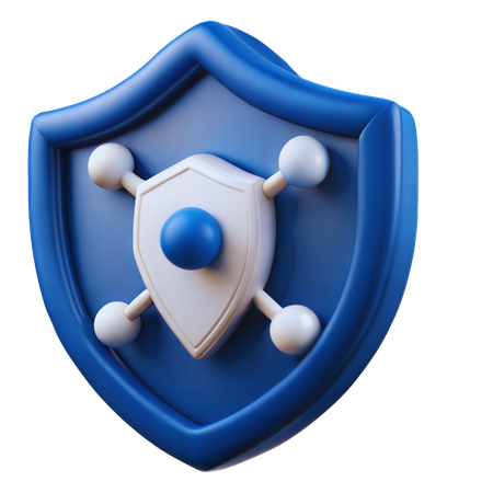 La seguridad cibernética  3D Icon