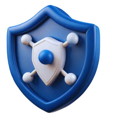 La seguridad cibernética  3D Icon