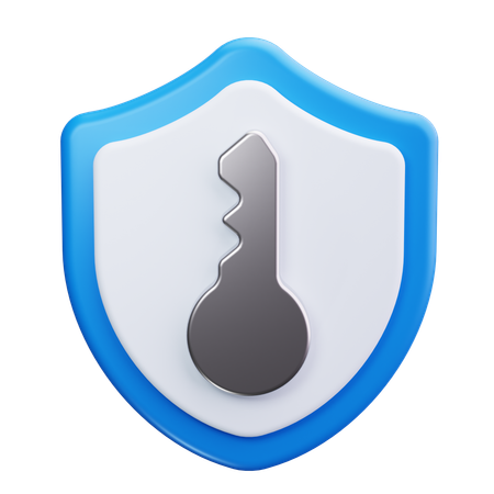 La seguridad cibernética  3D Icon