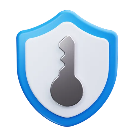 La seguridad cibernética  3D Icon