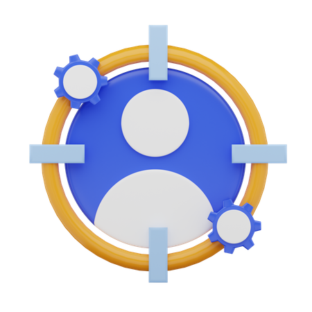 Ciblage SEO  3D Icon