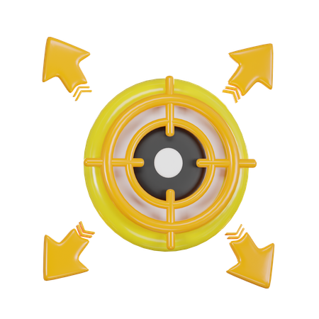 Cible  3D Icon