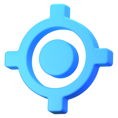 Cible  3D Icon