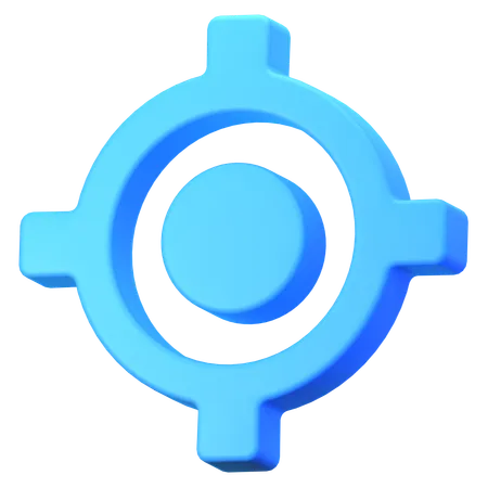 Cible  3D Icon