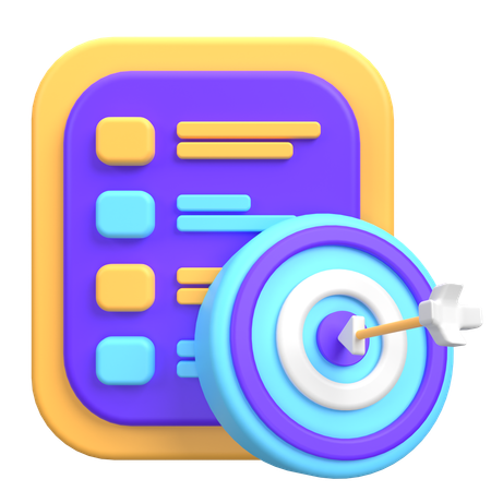 Cible  3D Icon