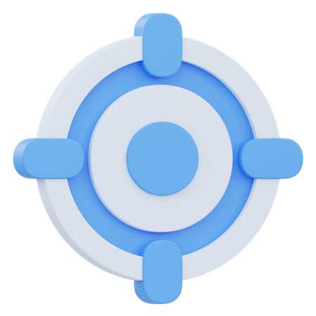 Cible  3D Icon