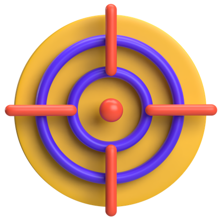 Cible  3D Icon