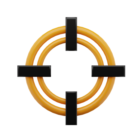 Cible  3D Icon